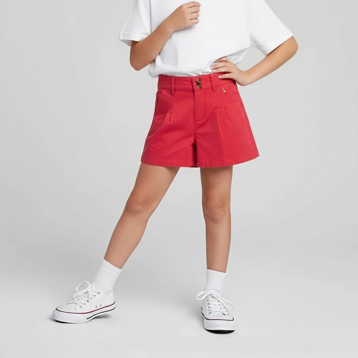 CONIGLIO - Short Algodón Niña Coniglio