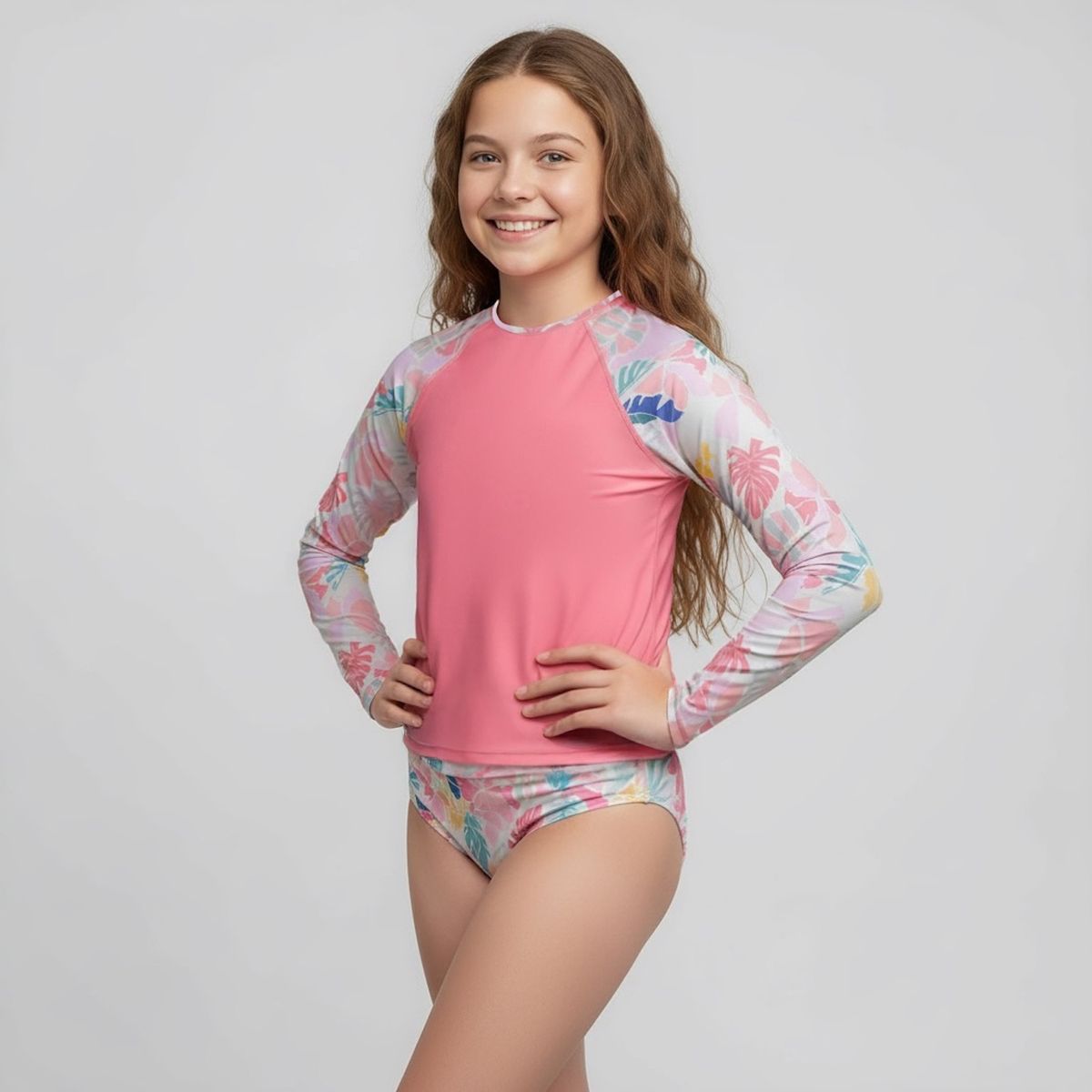 DOO AUSTRALIA - Polera Uv Más Sustentable Manga Larga Niña