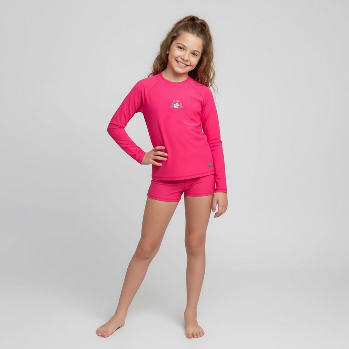 DOO AUSTRALIA - Polera Uv Más Sustentable Manga Larga Niña