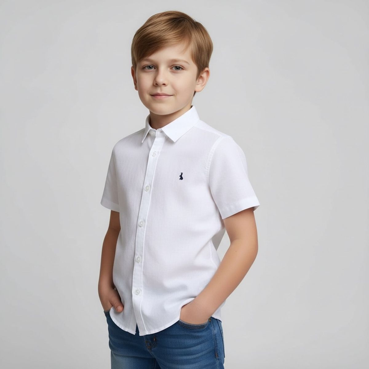 CONIGLIO - Camisa Algodón Niño Coniglio