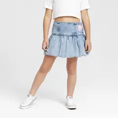 BARBIE - Falda Niña Algodón