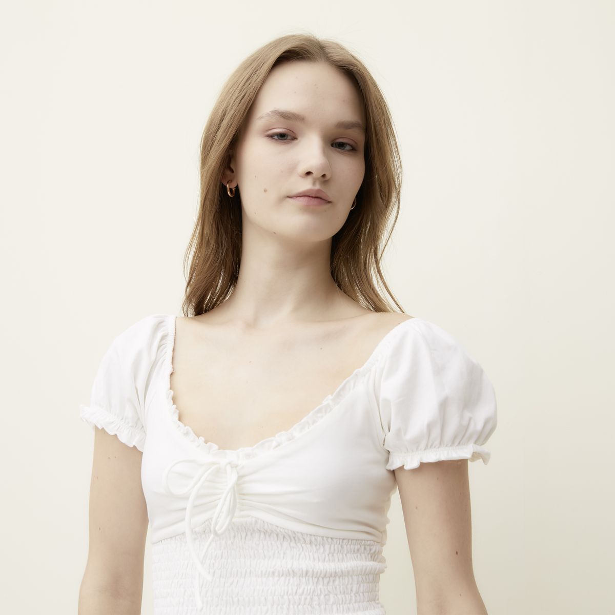 SYBILLA - Polera Manga Corta Algodón Mujer Sybilla