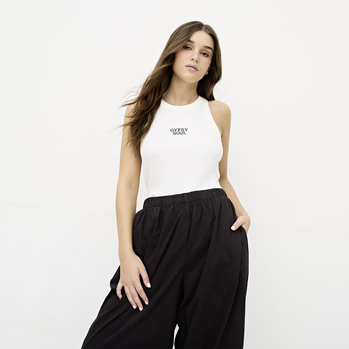 SYBILLA - Polera Algodón Mujer Sybilla