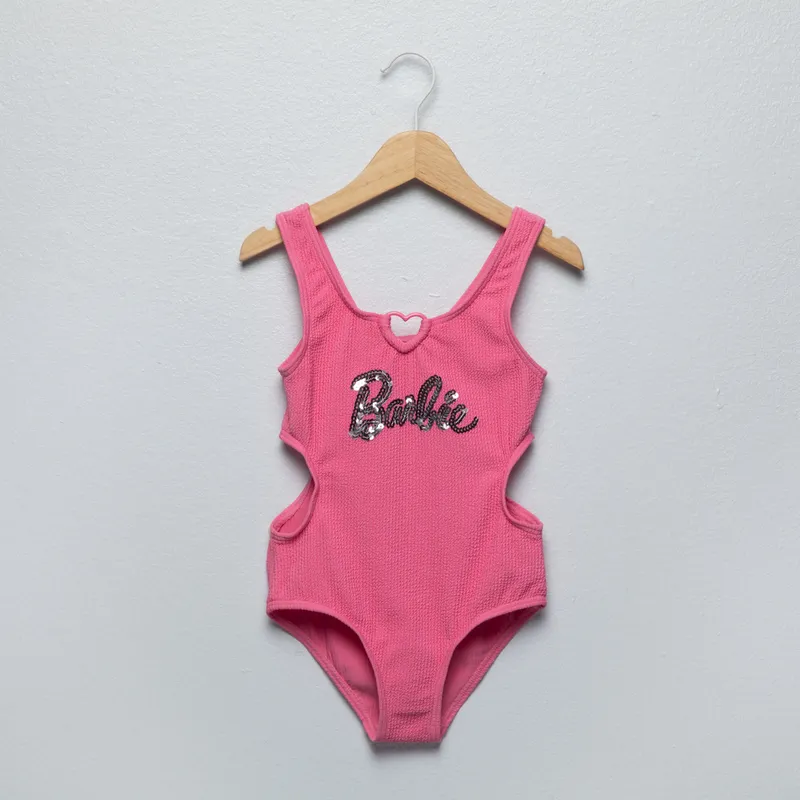 BARBIE - Traje De Baño Niña Barbie
