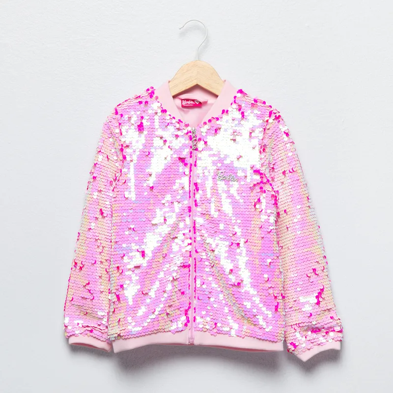BARBIE - Chaqueta Bomber Niña Barbie