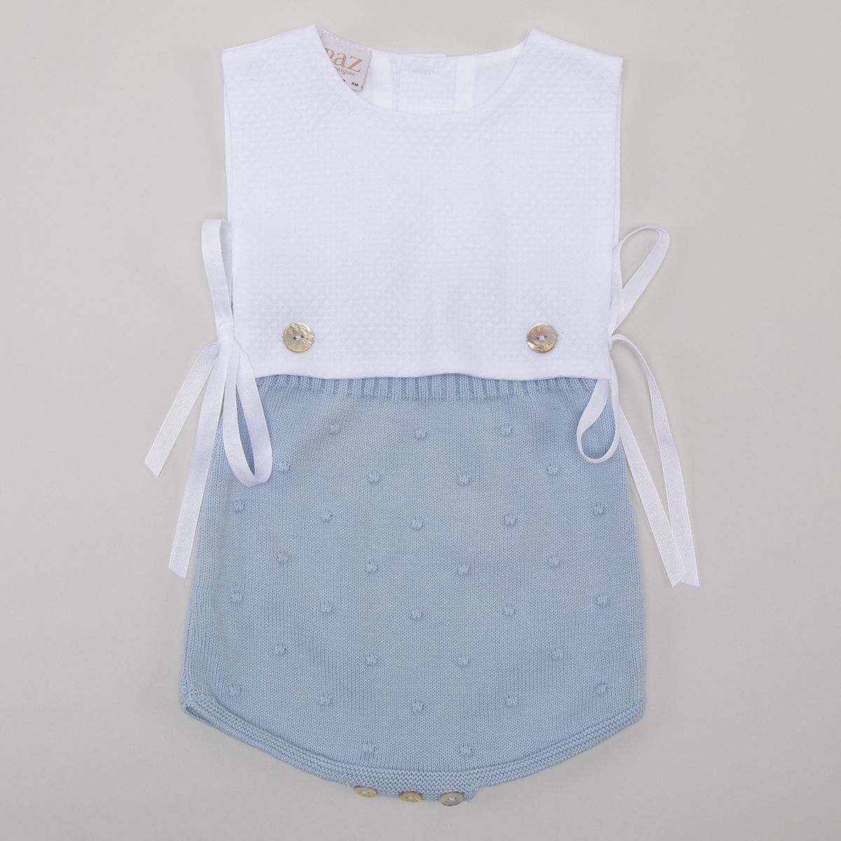 PAZ RODRIGUEZ - Enterito Bebé Niño Algodón Paz Rodriguez