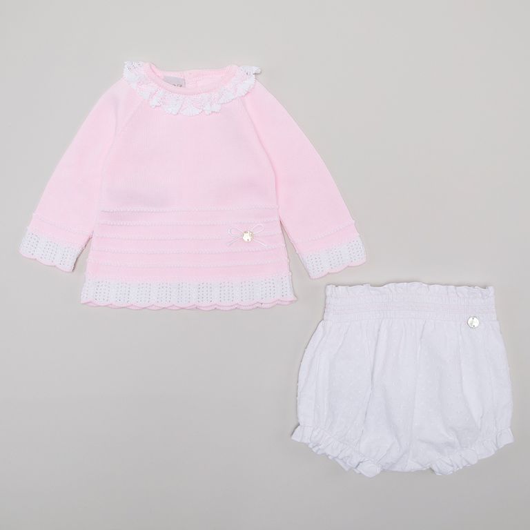 Conjunto Bebé Niña Algodón