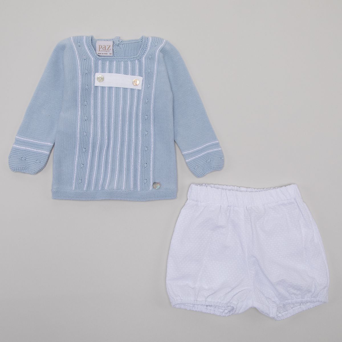 PAZ RODRIGUEZ - Conjunto Bebé Niño Algodón Paz Rodriguez
