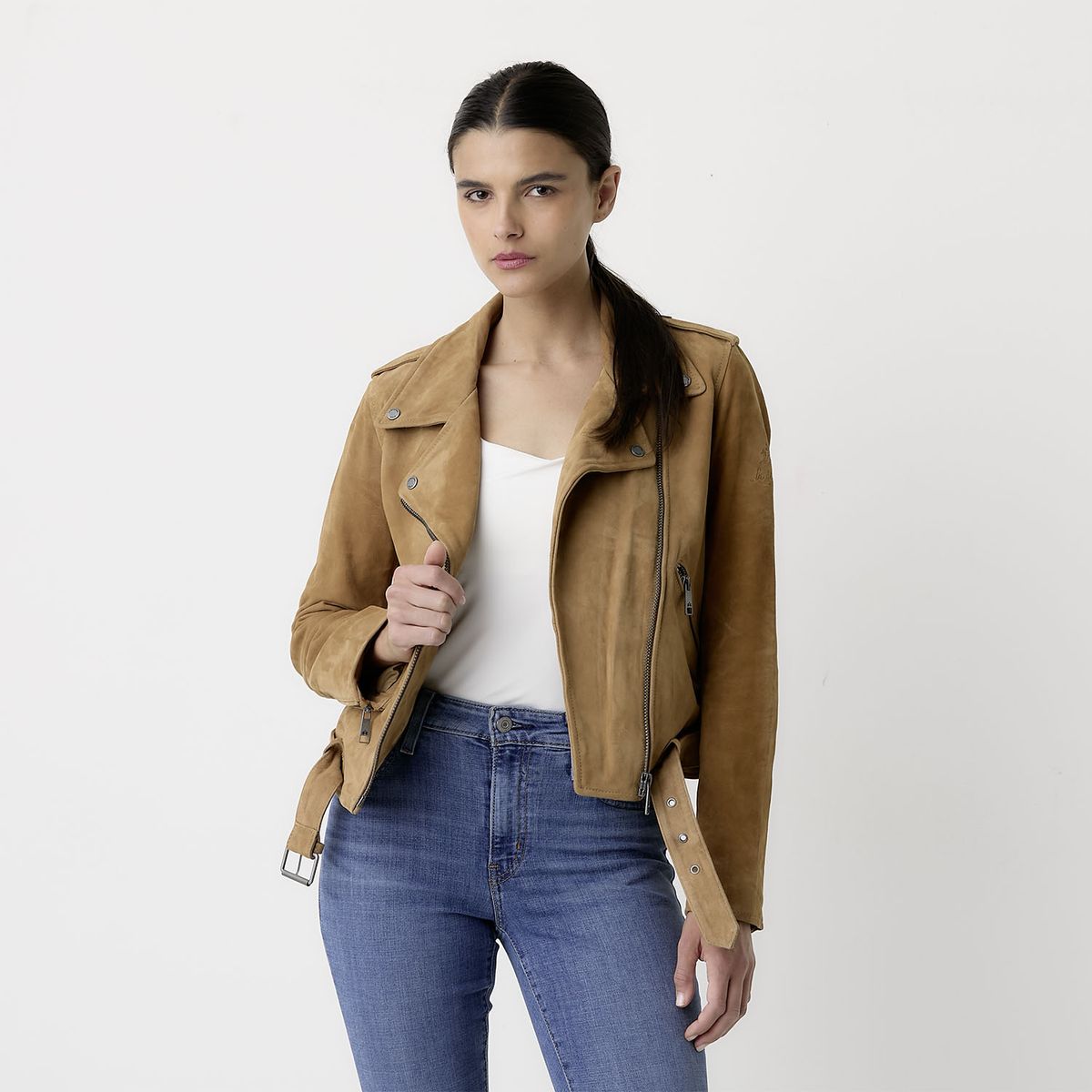 LA MARTINA - Chaqueta Cuero Mujer La Martina