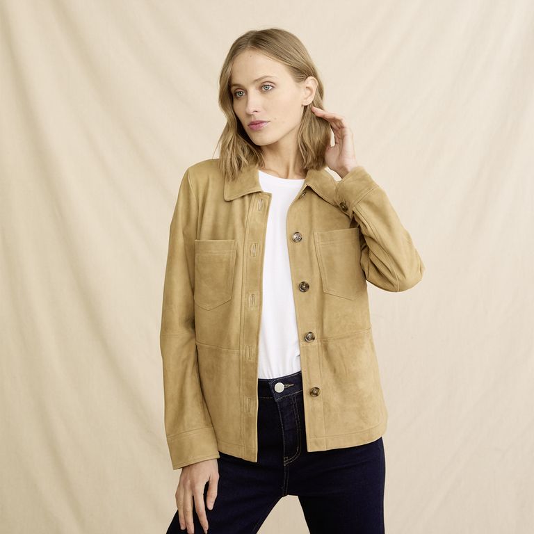 Chaqueta Cuero Mujer