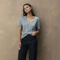 WOLF&HANK - Polera Lino Mujer