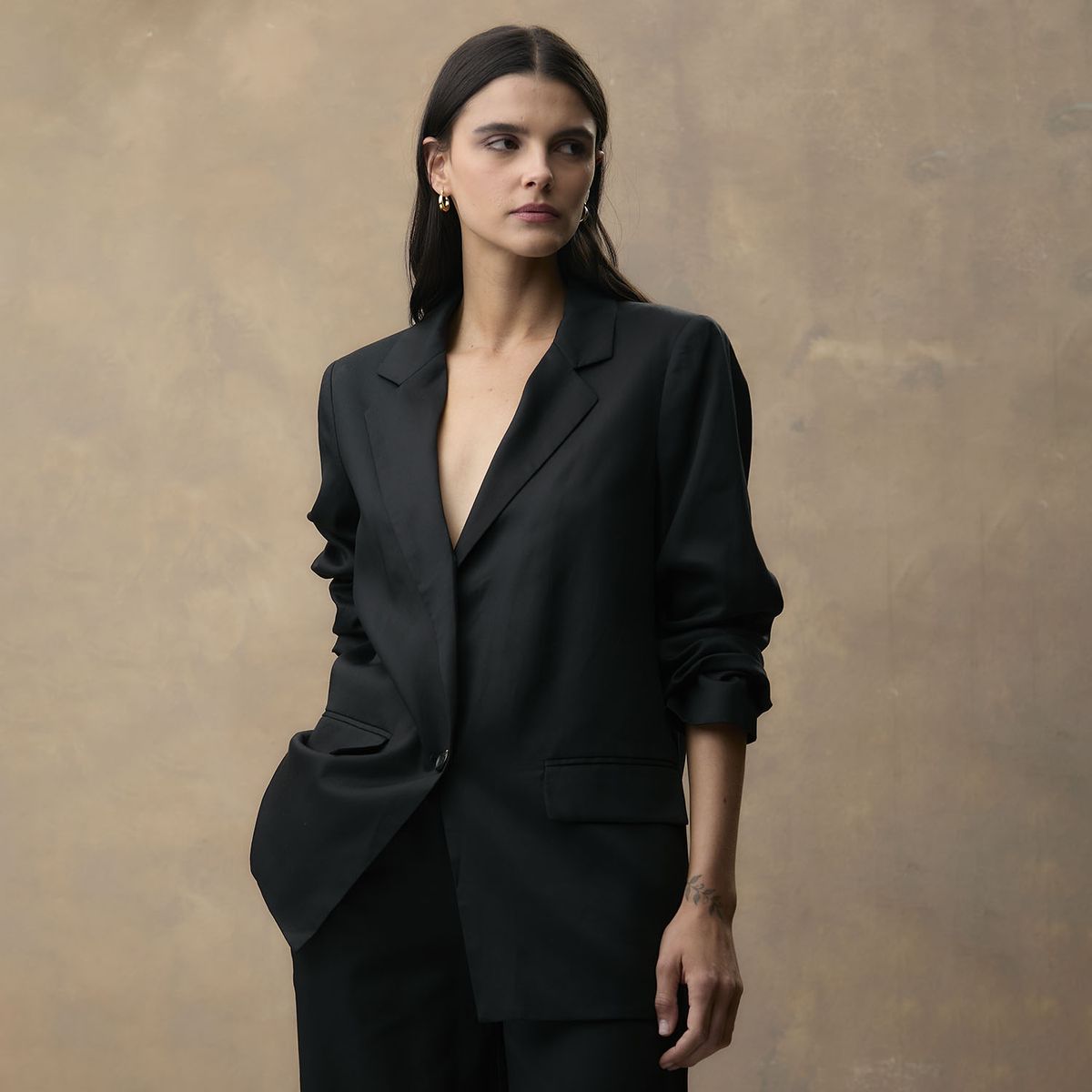 WOLF&HANK - Blazer Lino Mujer Wolf&Hank