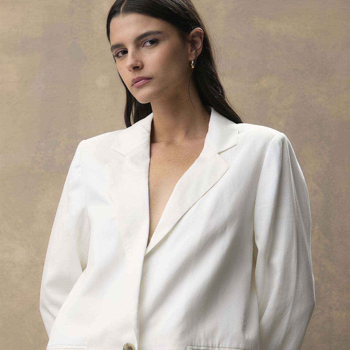 WOLF&HANK - Blazer Lino Mujer Wolf&Hank