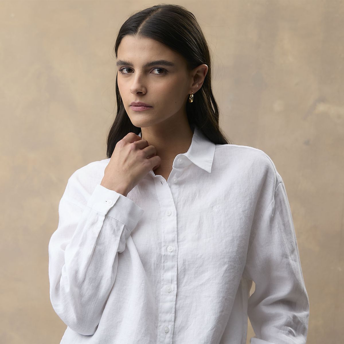 WOLF&HANK - Camisa Lino Mujer Wolf&Hank