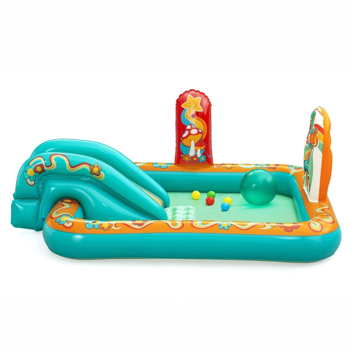 BESTWAY - Centro Juego Acuatico Onda Retro 1.9X1.5X74 Cm Bestway