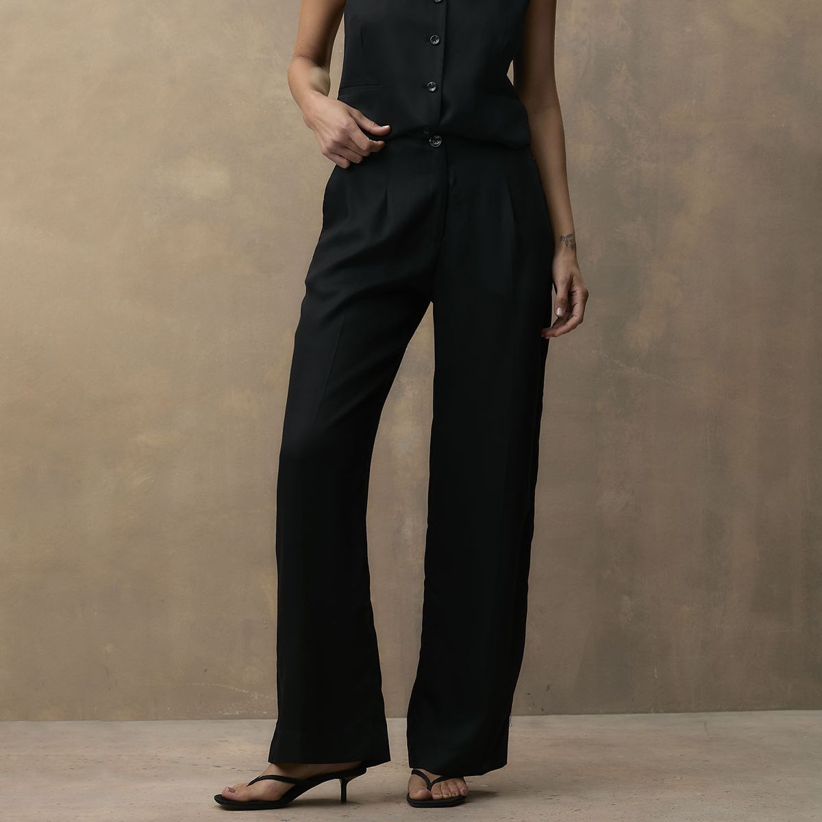WOLF&HANK - Pantalón Wide Leg Mujer Wolf&Hank