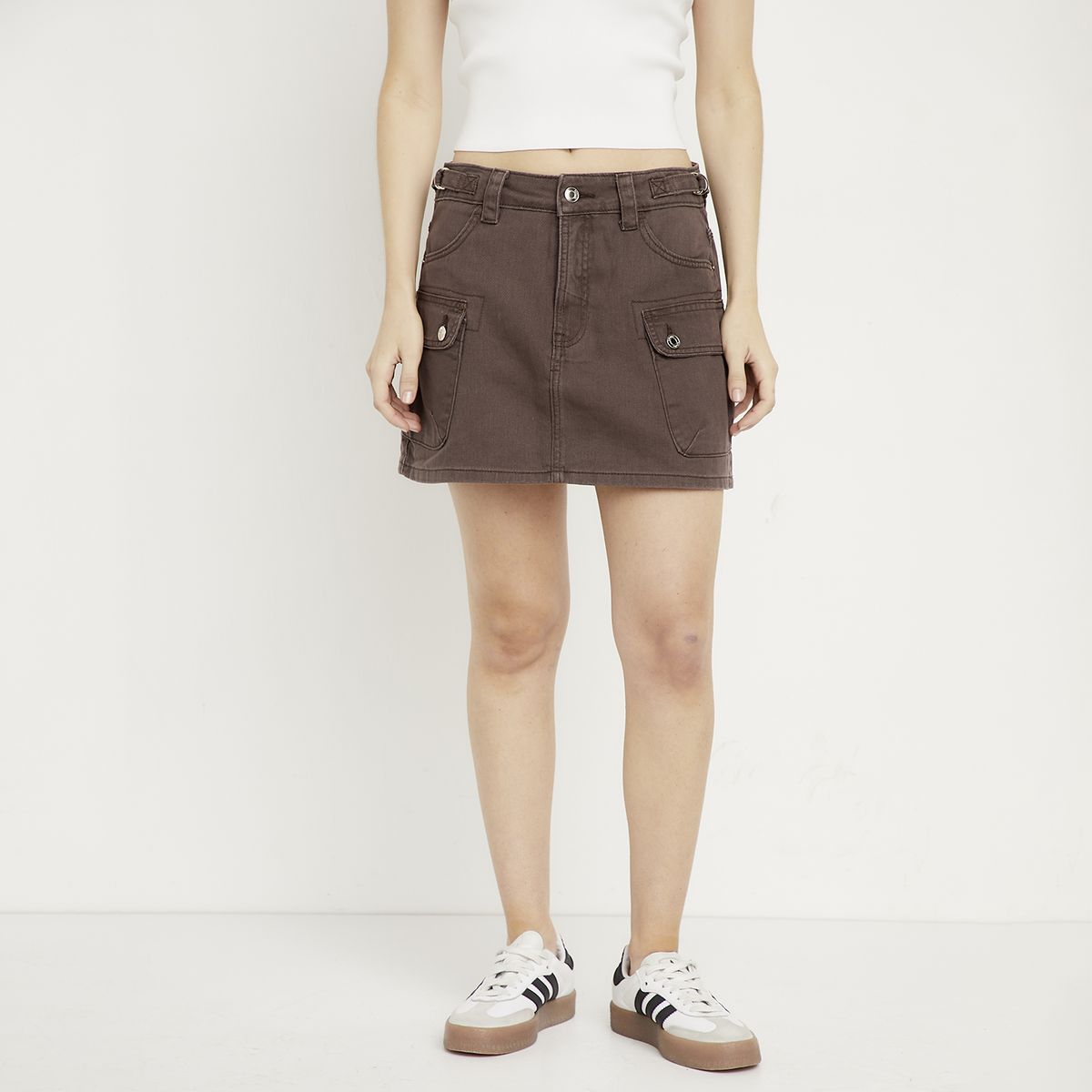 SYBILLA - Falda Cargo Mujer