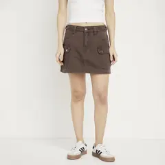 SYBILLA - Falda Cargo Mujer