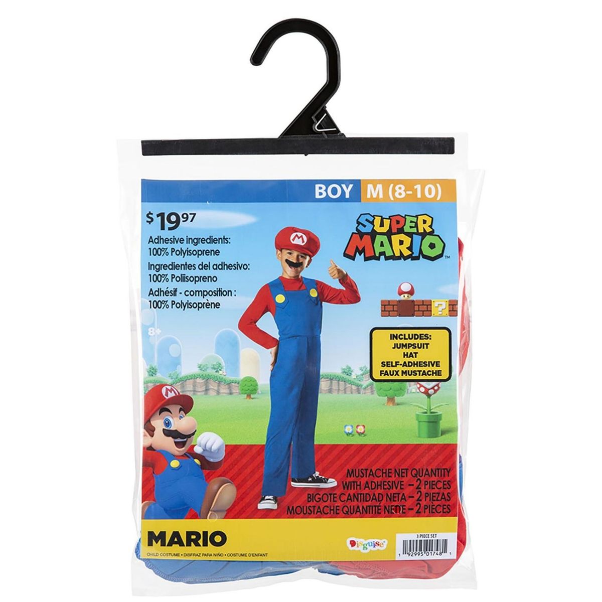 NINTENDO - Disfraz Mario (4-6) Nintendo