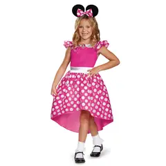 MINNIE - Disfraz Rosado (3-4)