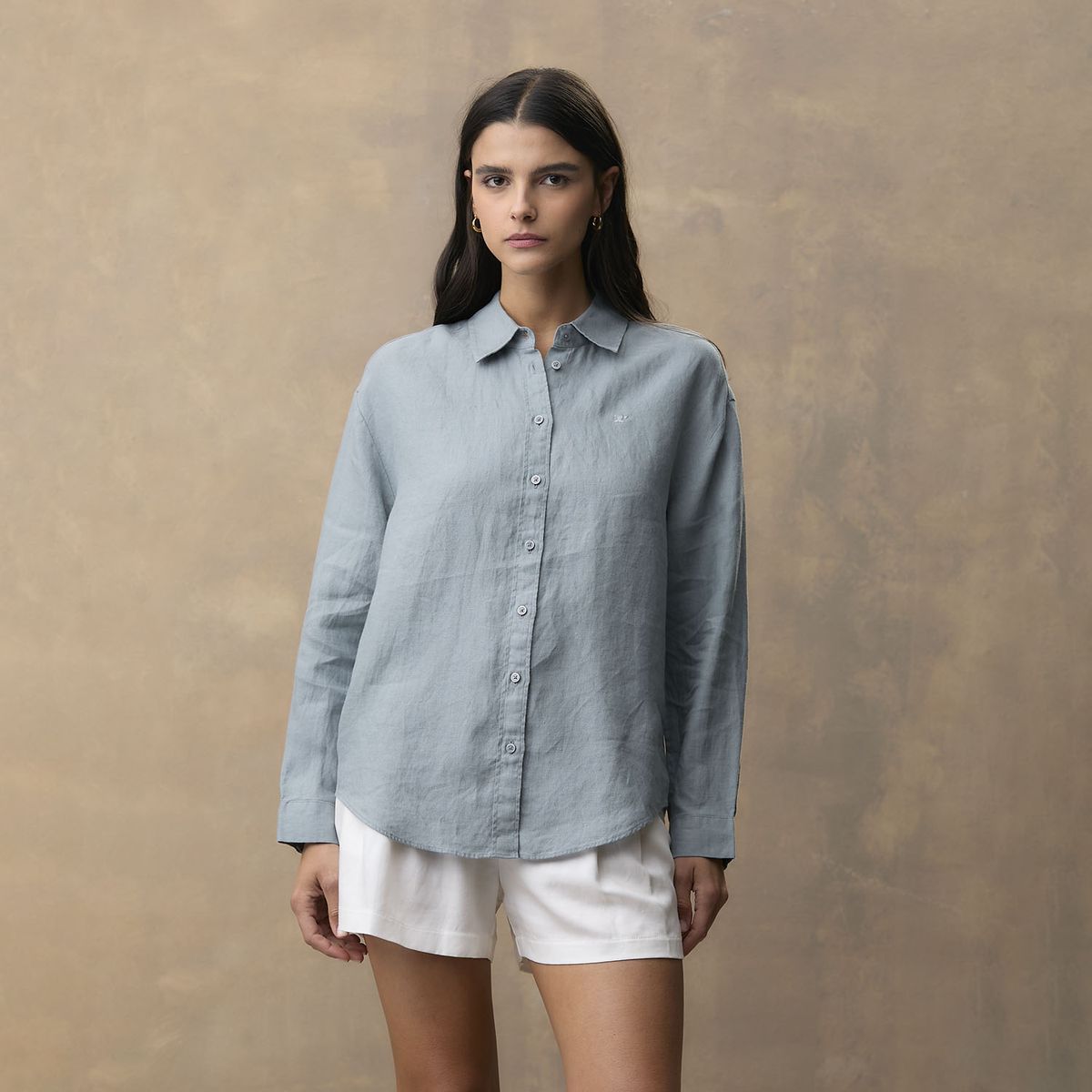 WOLF&HANK - Camisa Lino Mujer Wolf&Hank