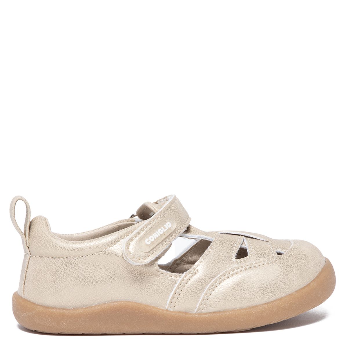 CONIGLIO - Zapato Casual Bebé Niña Dorado (18 A 26) Coniglio
