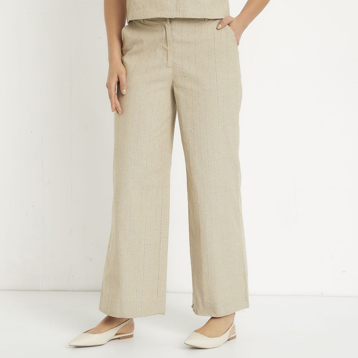 APOLOGY - Pantalón Tiro Alto Lyocell Mujer Apology