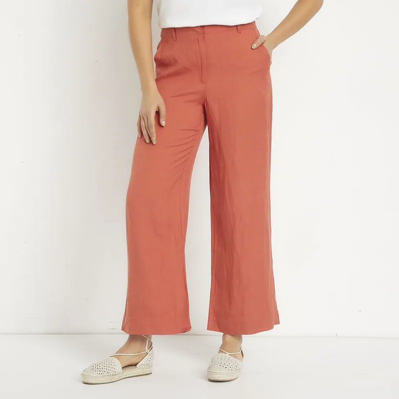 APOLOGY - Pantalón Tiro Alto Lyocell Mujer Apology