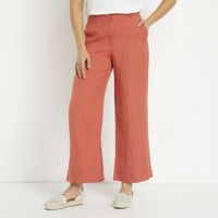 Pantalón Tiro Alto Lyocell Mujer