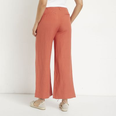 Imagen 2 del producto Pantalón Tiro Alto Lyocell Mujer