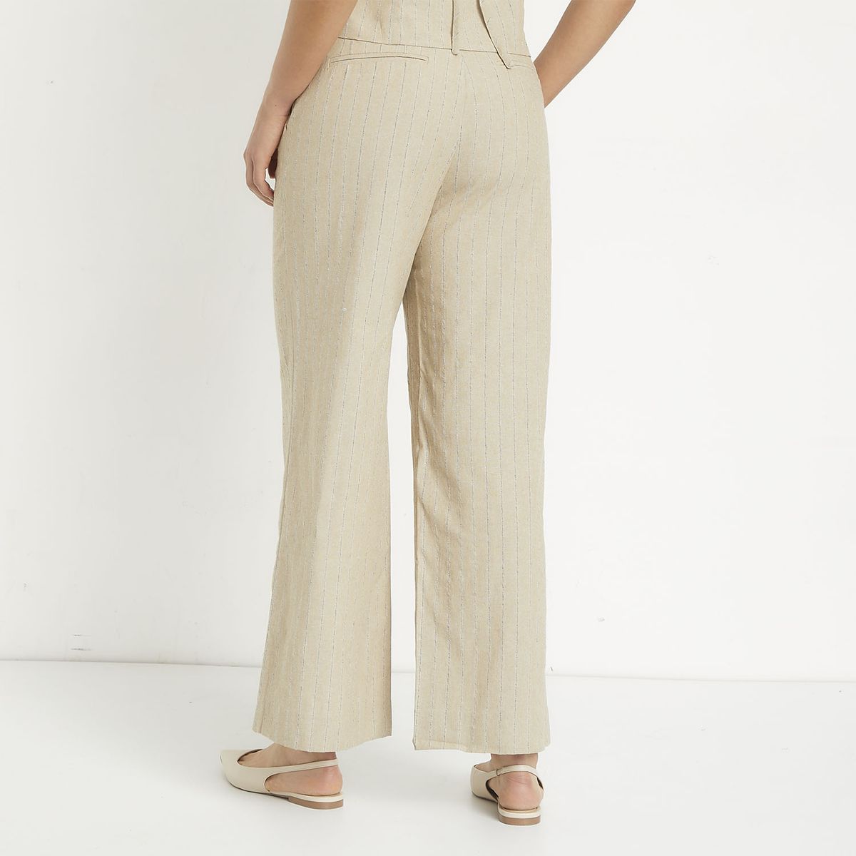 APOLOGY - Pantalón Tiro Alto Lyocell Mujer Apology