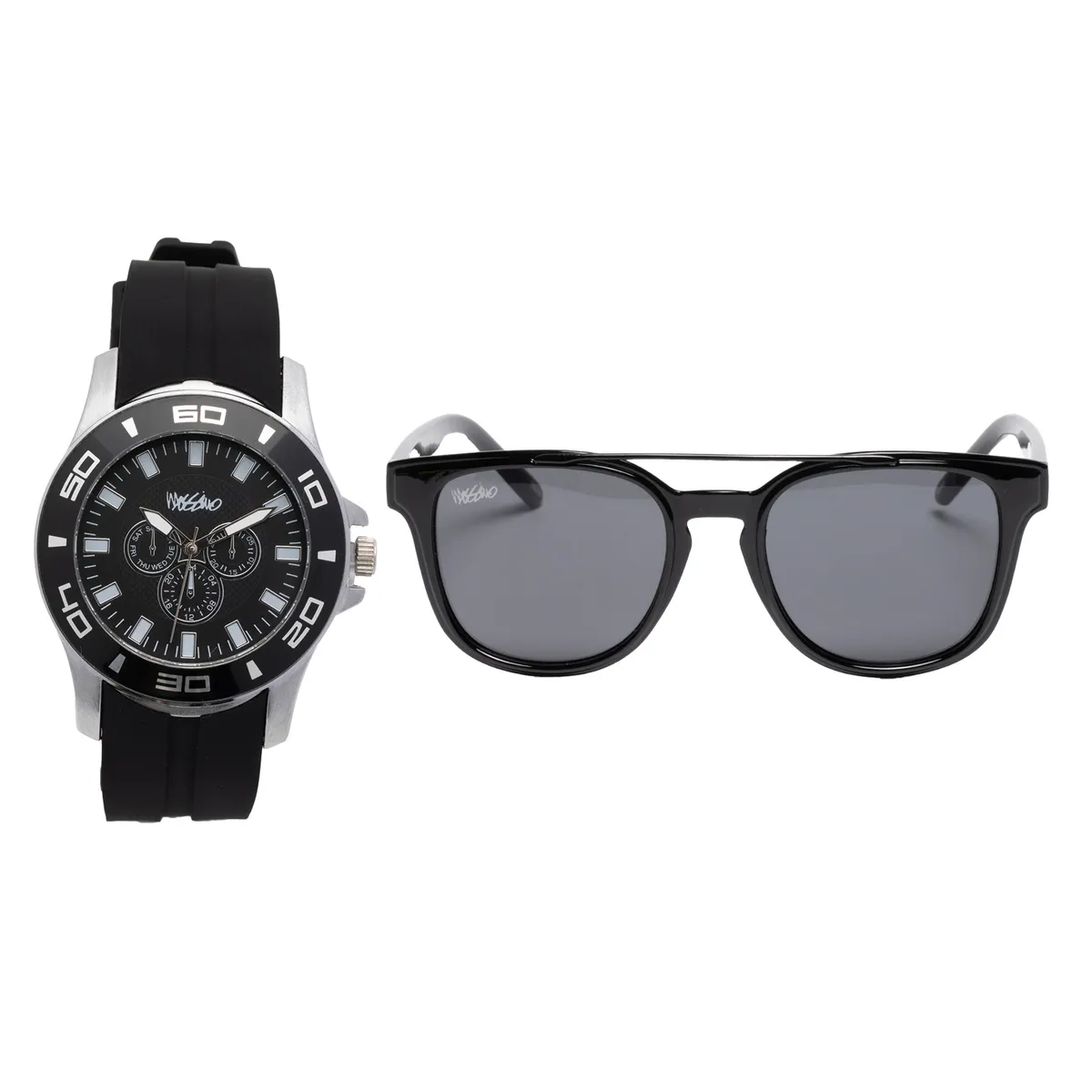 MOSSIMO - Reloj + Lente de Sol Hombre en Caja Mossimo