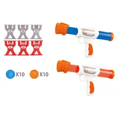 AOJIE - Pack 2 Lanzadores Foam Deluxe + Blancos