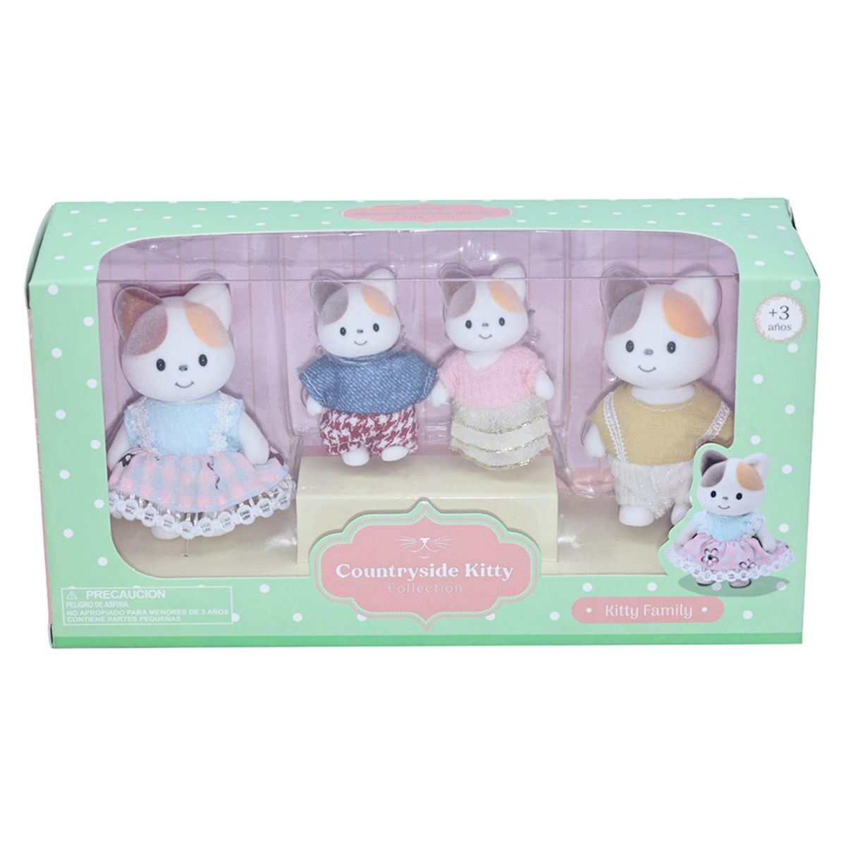 KIDS N PLAY - Ternurines Set 4 Gatos Kids N Play