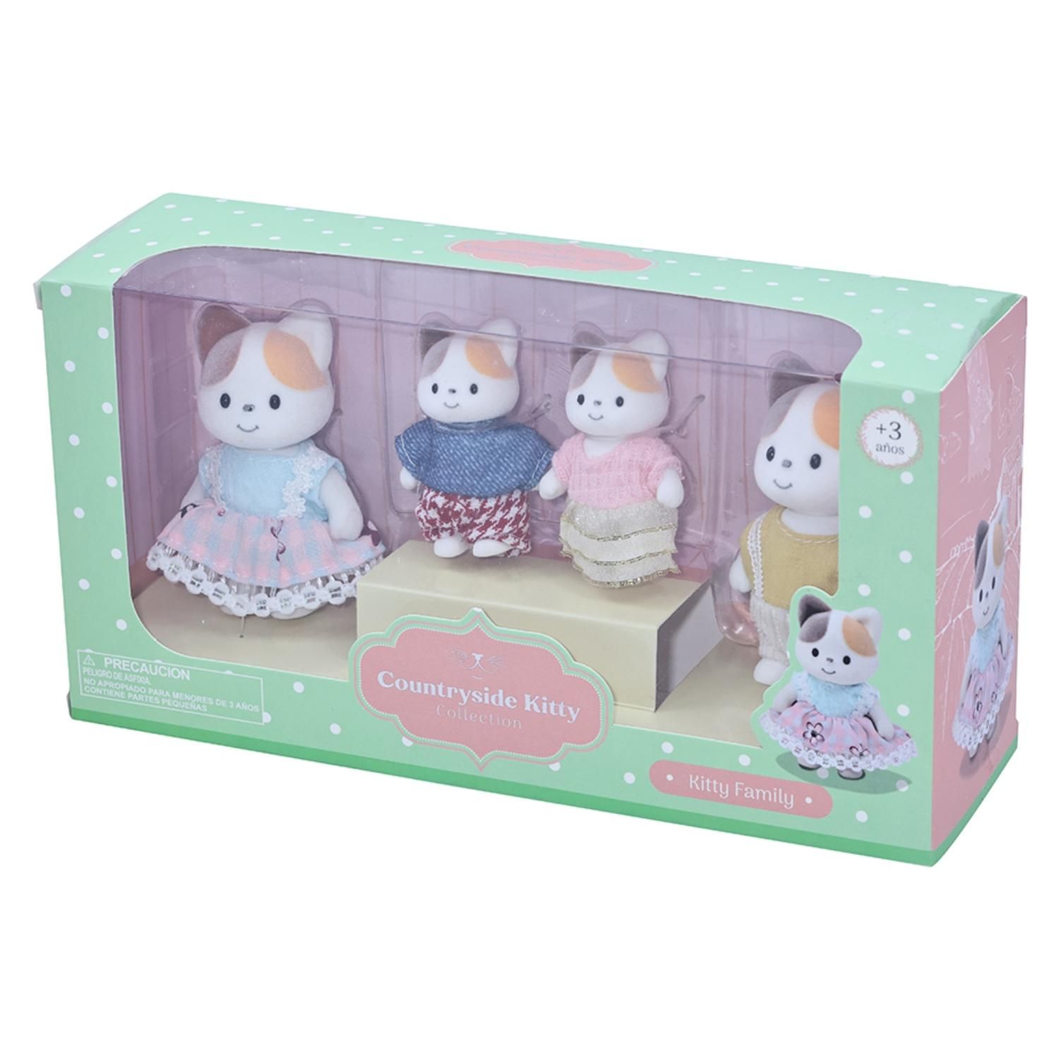 family cats　0507 KIDS N PLAY Pack Familia Gatos Kids N Play | Falabella Chile