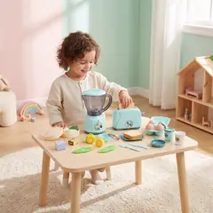 KIDS N PLAY - Set Licuadora Y Tostadora Con Accesorios