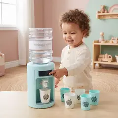KIDS N PLAY - Set Bidon De Agua + 5 Vasos