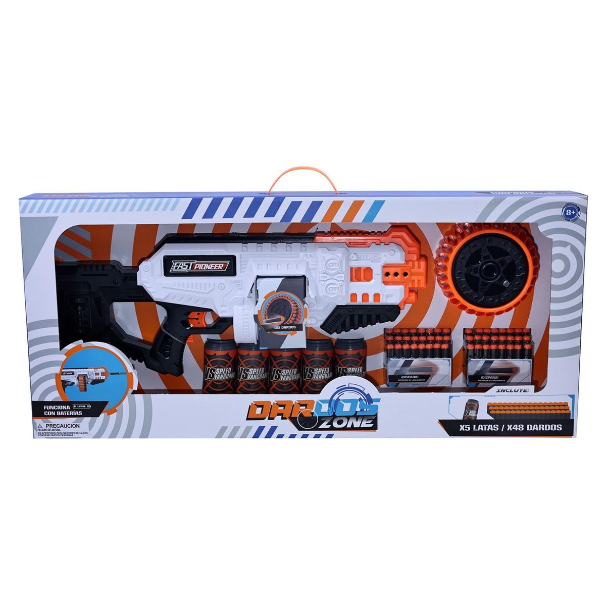 KIDS N PLAY - Lanzador Automatico Dardos Kids N Play