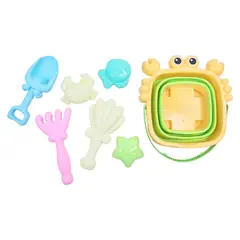 KIDS N PLAY - Balde Playa Plegable Cangrejo