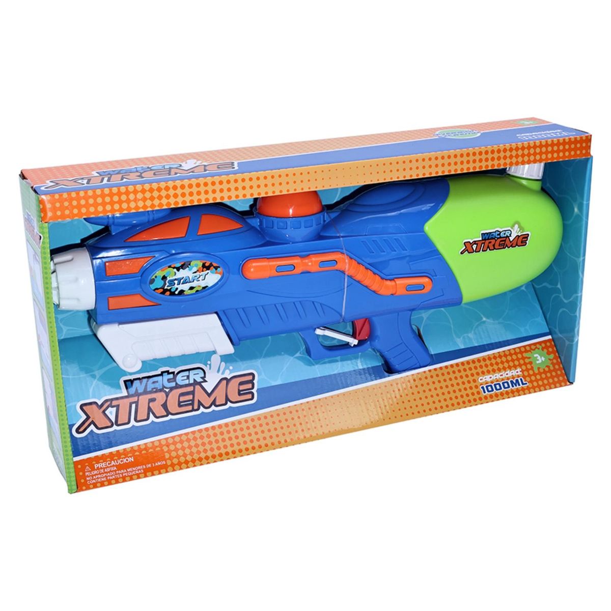 WATER XTREM - Lanzador Agua 50 Cms Con Tapa Kids N Play