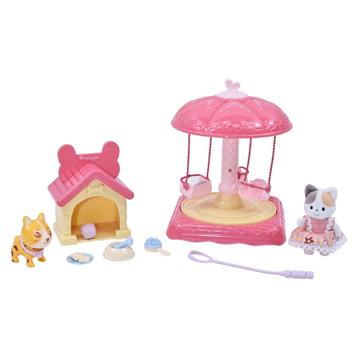 KIDS N PLAY - Set Juego Feria Silla Giratoria Gato Kids N Play