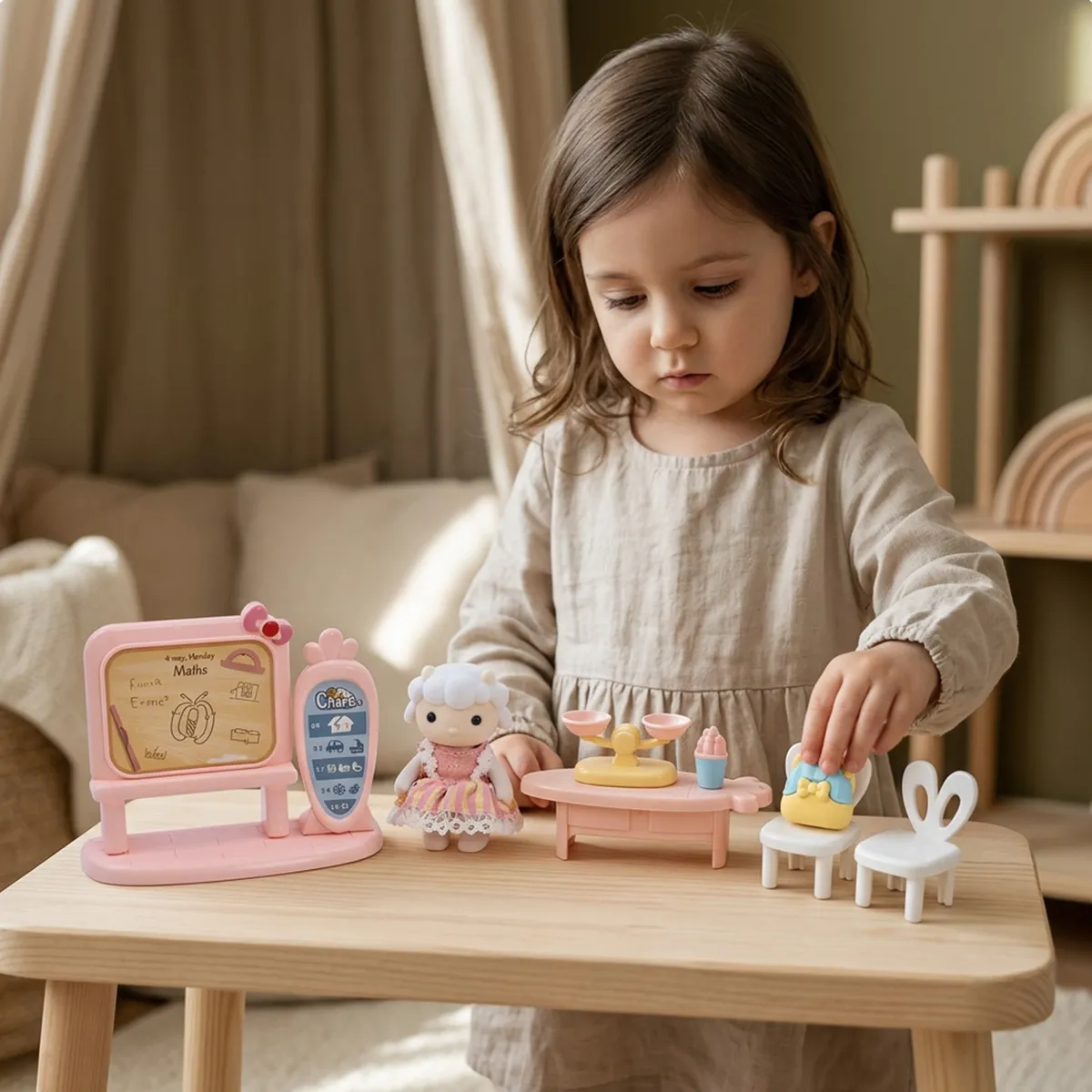 KIDS N PLAY - Set Juego Escuela Oveja Kids N Play