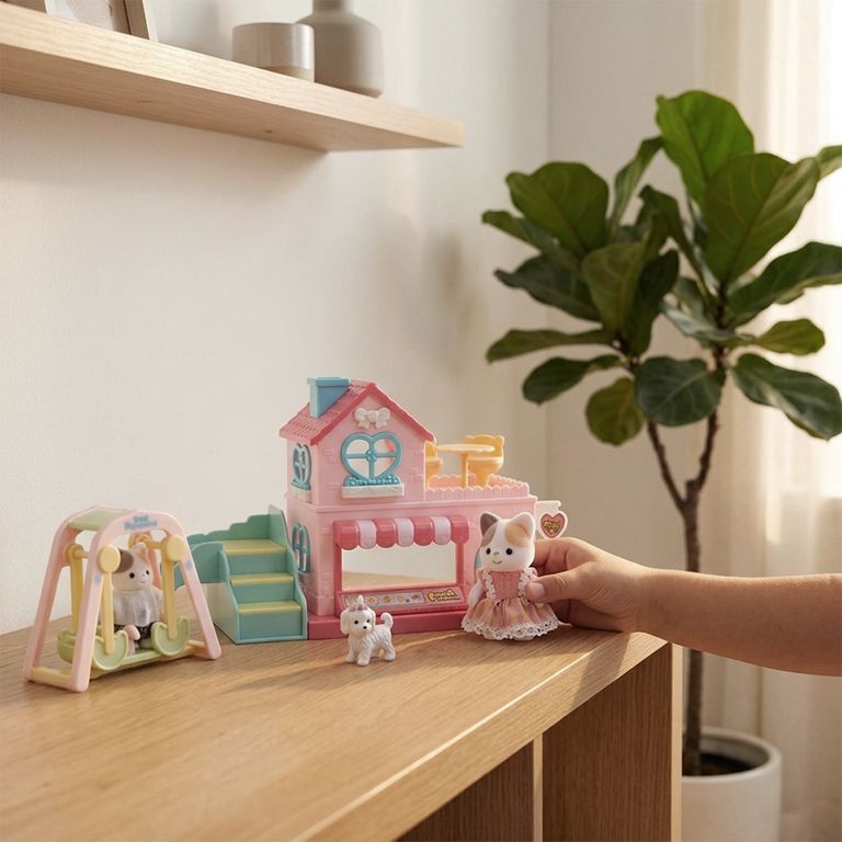 KIDS N PLAY Set Juego Jardin Gato
