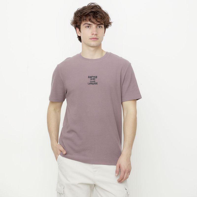 BEARCLIFF - Polera Manga Corta Hombre Bearcliff