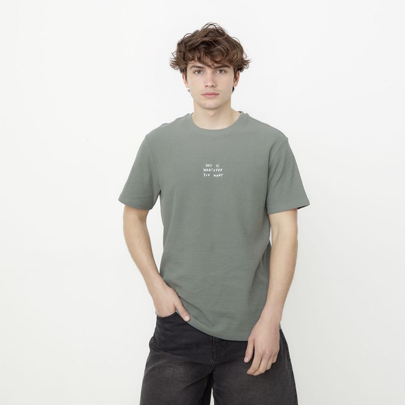 BEARCLIFF - Polera Manga Corta Hombre Bearcliff