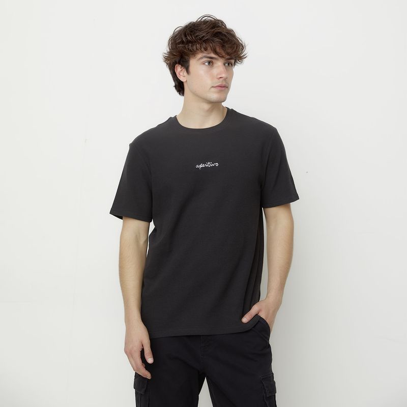 BEARCLIFF - Polera Manga Corta Hombre Bearcliff