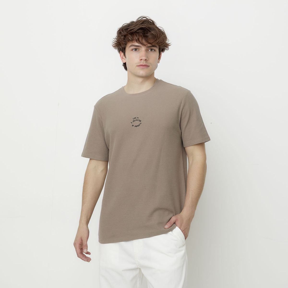 BEARCLIFF - Polera Manga Corta Hombre Bearcliff