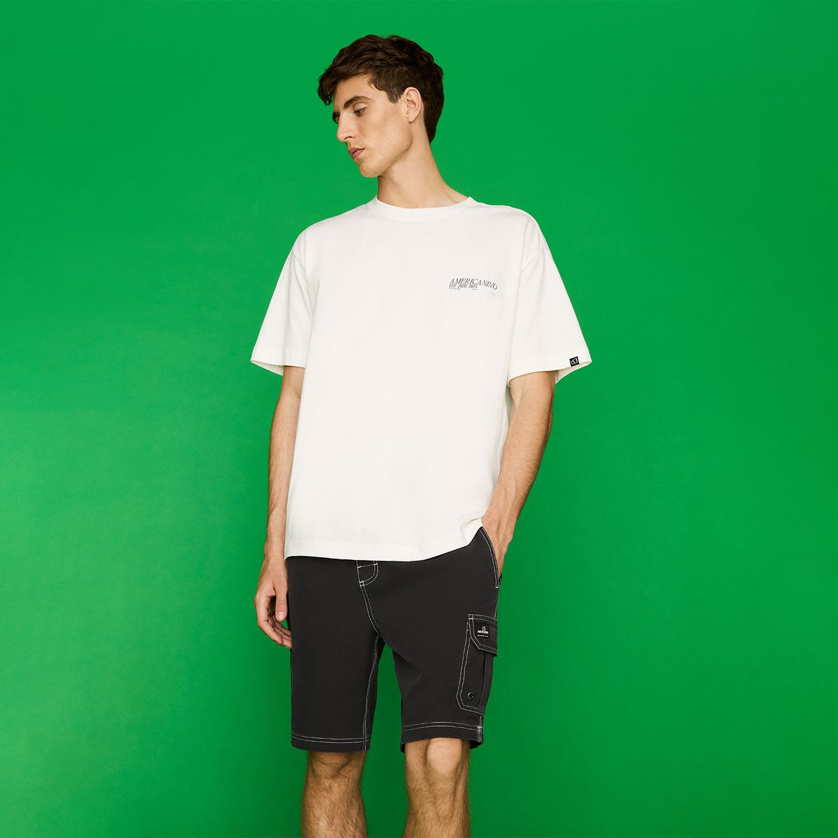 AMERICANINO - Traje De Baño Casual Hombre Americanino