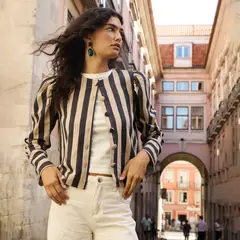 BASEMENT - Chaquetas Lino Mujer