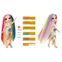 RAINBOW HIGH - Hair Chalk & Style Doll- Amaya (Rainbow)